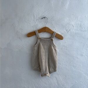 Organic knit 3 month carters onesie